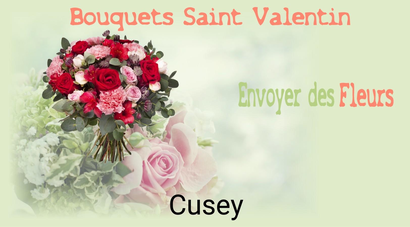 Roses de Saint-Valentin livrées à Cusey